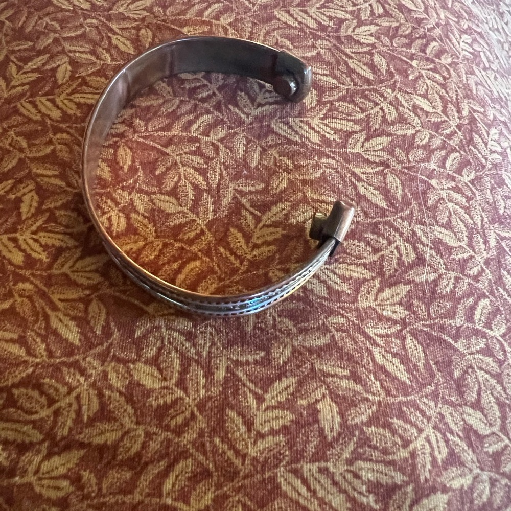 Vintage Copper and Brass Bracelet - Picture 3 of 4